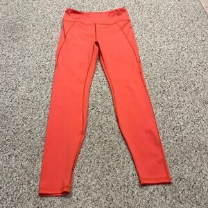Savage X Fenty Sport Leggings Sz L Coral Pink Workout Active